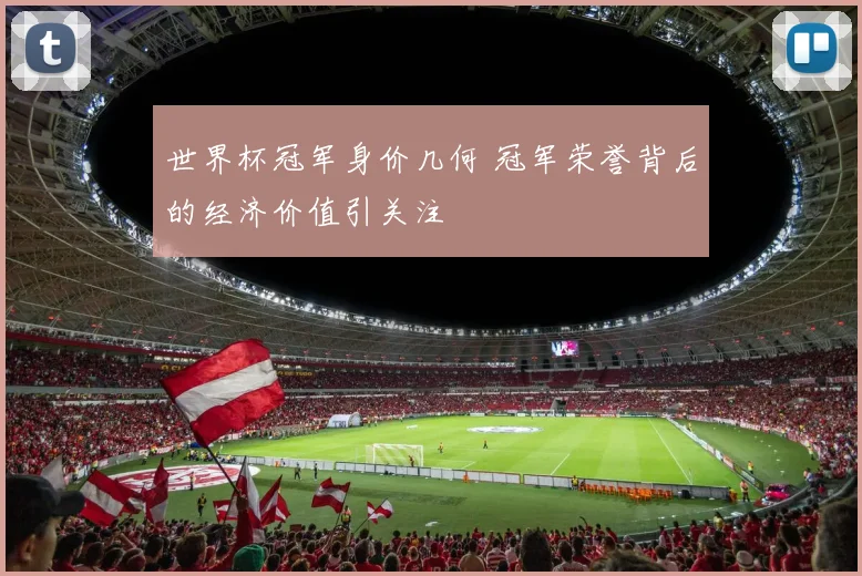 世界杯冠军身价几何 冠军荣誉背后的经济价值引关注