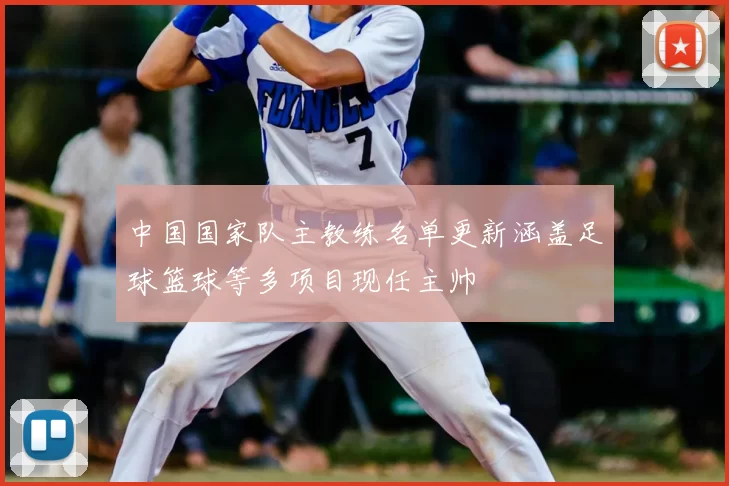 中国国家队主教练名单更新涵盖足球篮球等多项目现任主帅